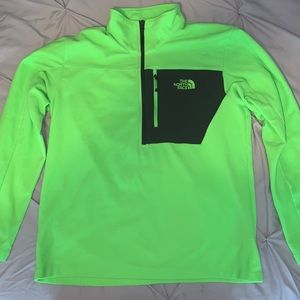 Green North Face Fleece